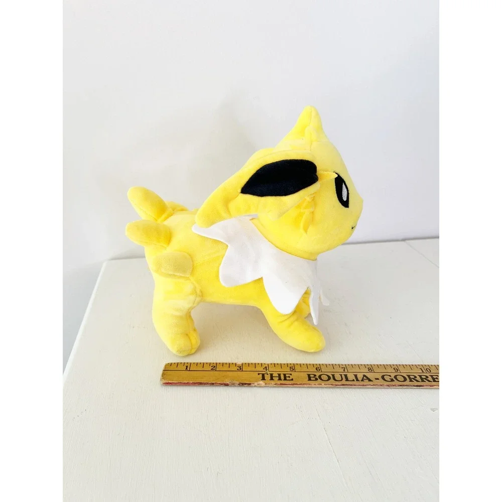 Pokemon Jolteon Plush Yellow Stuffed Animal Eeveelution Toy